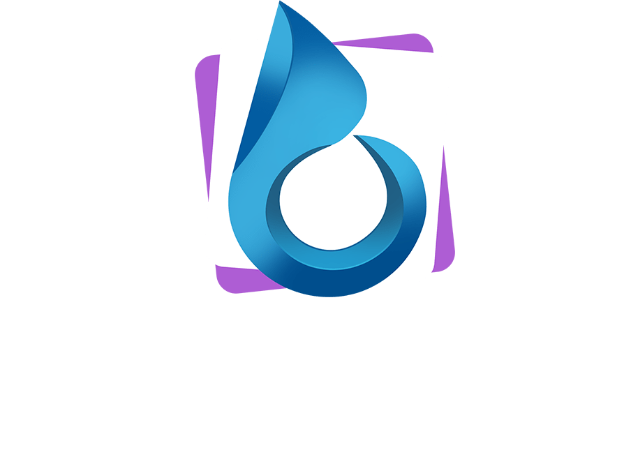 Lavanderia Drops Box Logomarca branco.